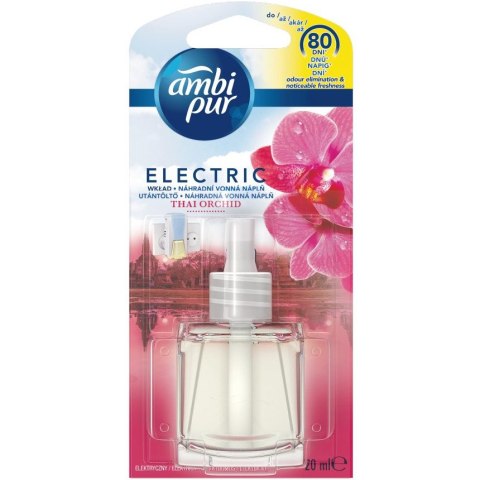 Wkład do odświeżacza AMBI PUR Electric 20ml THAI ORCHID Wkład do odświeżacza AMBI PUR Electric 20ml THAI ORCHID