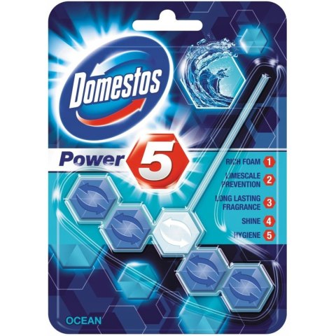 Zawieszka do toalety KOSTKA DOMESTOS POWER5 55g/50g OCEAN Zawieszka do toalety KOSTKA DOMESTOS POWER5 55g/50g OCEAN