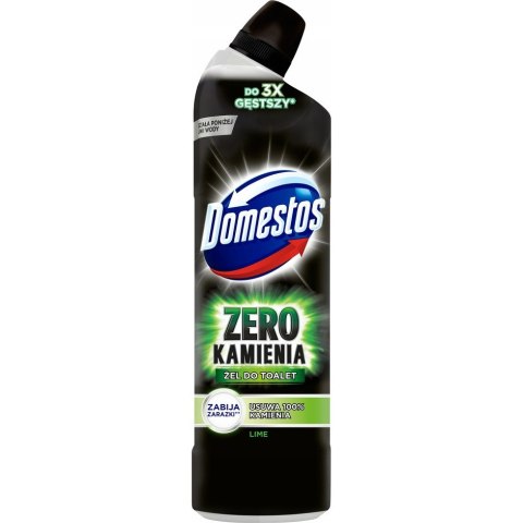 Żel do czyszczenia WC DOMESTOS 750 ml ZERO Kamienia LIME Żel do czyszczenia WC DOMESTOS 750 ml ZERO Kamienia LIME