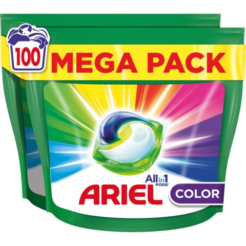 Kapsułki do prania ARIEL ALL IN 1 PODS color (100szt) Kapsułki do prania ARIEL ALL IN 1 PODS color (100szt)