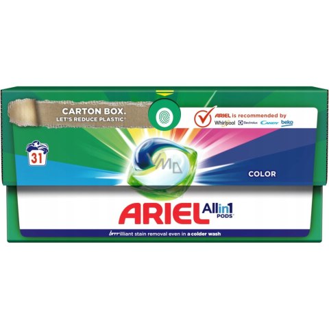 Kapsułki do prania ARIEL ALL IN 1 PODS color (31szt) Kapsułki do prania ARIEL ALL IN 1 PODS color (31szt)