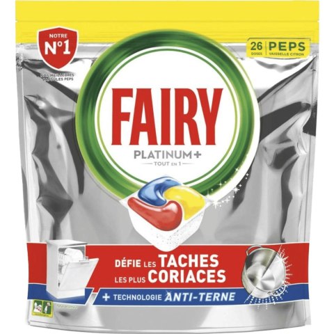 Kapsułki do zmywarki FAIRY PLATINUM (26szt) Kapsułki do zmywarki FAIRY PLATINUM (26szt)