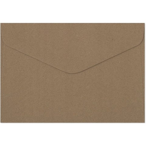 Koperta ozdobna 114x162mm KRAFT c.brązowy C6 120g (8szt.) 280222 Galeria Papieru Koperta ozdobna 114x162mm KRAFT c.brązowy C6 120g (8szt.) 280222 Galeria Papieru