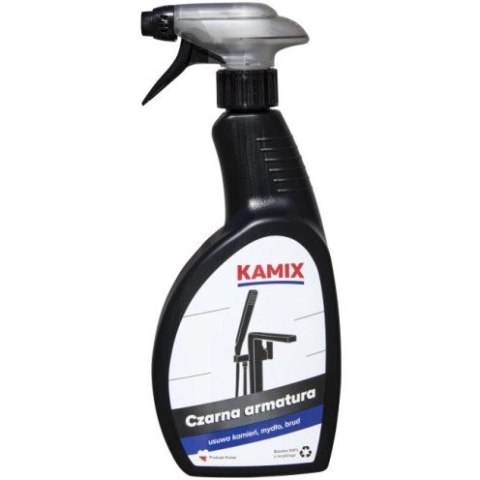 Płyn KAMIX CZARNA ARMATURA do czyszczenia kolorowej armatury 500ml Płyn KAMIX CZARNA ARMATURA do czyszczenia kolorowej armatury 500ml