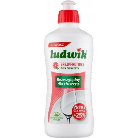 Płyn do naczyń LUDWIK 450g grapefruit Płyn do naczyń LUDWIK 450g grapefruit