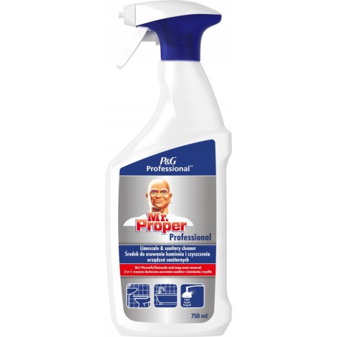 Płyn sanitarny spray MR.PROPER 750ml. wielofunkcyjny środek do czyszczenia urządzeń sanitarnych P&G Professional Płyn sanitarny spray MR.PROPER 750ml. wielofunkcyjny środek do czyszczenia urządzeń sanitarnych P&G Professional