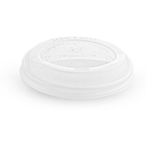 Pokrywka CPLA do kubka papierowego 350-480ml biała(50szt)VLID89S 100% bio Pokrywka CPLA do kubka papierowego 350-480ml biała(50szt)VLID89S 100% bio