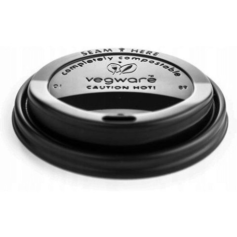 Pokrywka CPLA do kubka papierowego 350-480ml czarna(50szt)VLID89SB 100% bio Pokrywka CPLA do kubka papierowego 350-480ml czarna(50szt)VLID89SB 100% bio