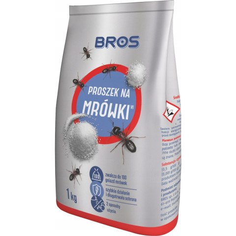 Proszek na mrówki 1kg worek BROS Proszek na mrówki 1kg worek BROS