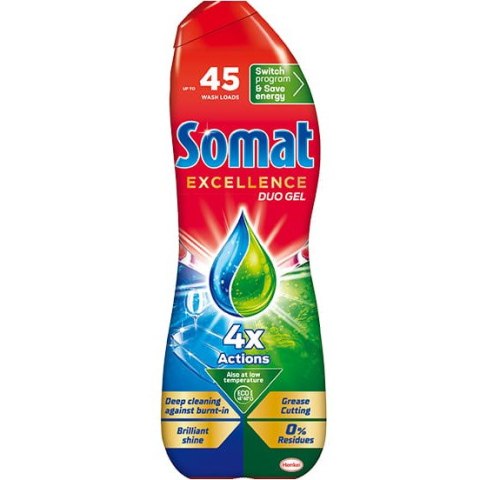 Żel do zmywarek 810ml SOMAT Excellence Duo Gel Grease-Cutting Żel do zmywarek 810ml SOMAT Excellence Duo Gel Grease-Cutting