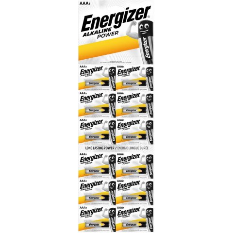 Bateria ENERGIZER Alkaline Power AAA/LR03 alkaliczna karta (12szt) Bateria ENERGIZER Alkaline Power AAA/LR03 alkaliczna karta (12szt)