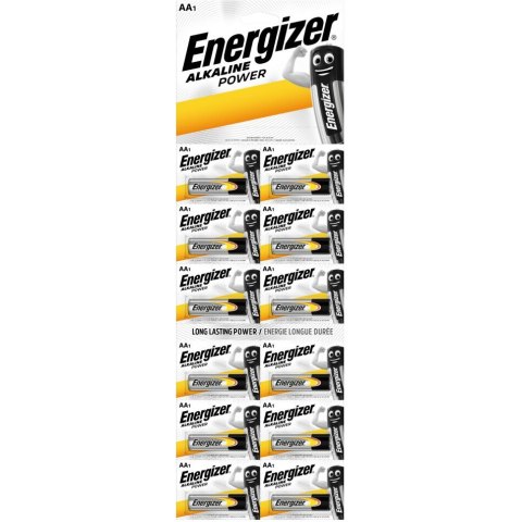 Bateria ENERGIZER Alkaline Power AA/LR6 alkaliczna karta (12szt) Bateria ENERGIZER Alkaline Power AA/LR6 alkaliczna karta (12szt)