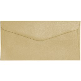 Koperta DL PEARL złoty K 150g. (10sztuk) 280188 Galeria Papieru