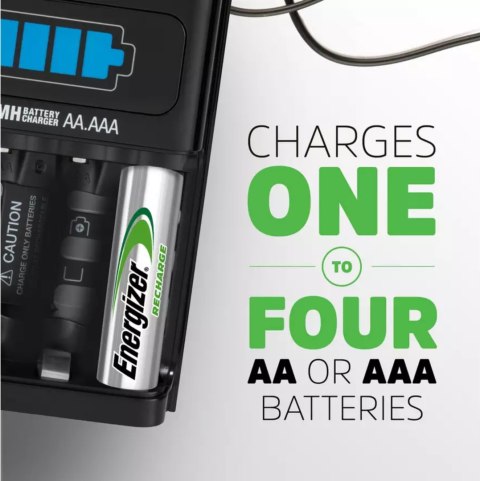 Ładowarka do akumulatorków ENERGIZER 1HOUR + 4xAA/HR6 2300mAh Ładowarka do akumulatorków ENERGIZER 1HOUR + 4xAA/HR6 2300mAh
