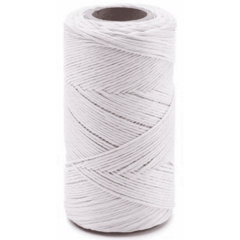 Nici lniane białe nabłyszczone 250g/300m Nici lniane białe nabłyszczone 250g/300m