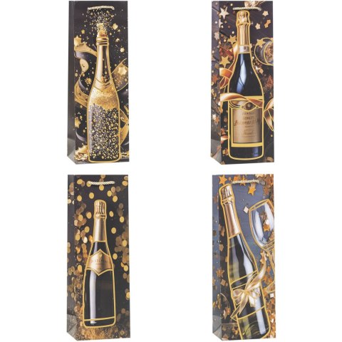 Torebka ozdobna TBN-24198-BB-HS 12x36x9cm (12szt) ROZETTE Torebka ozdobna TBN-24198-BB-HS 12x36x9cm (12szt) ROZETTE