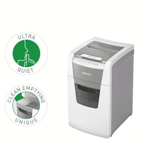 Niszczarka Leitz IQ AutoFeed 150, P5, 150 kartek, kosz 44L 80140000 Niszczarka Leitz IQ AutoFeed 150, P5, 150 kartek, kosz 44L 80140000