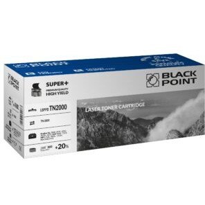 Toner BLACK POINT (LBPPBTN2000) czarny 3000str zamiennik BROTHER (TN-2000) Toner BLACK POINT (LBPPBTN2000) czarny 3000str zamiennik BROTHER (TN-2000)