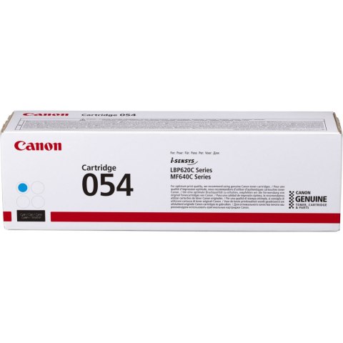Toner CANON (CRG-054C/3023C002) niebieski 1200str Toner CANON (CRG-054C/3023C002) niebieski 1200str