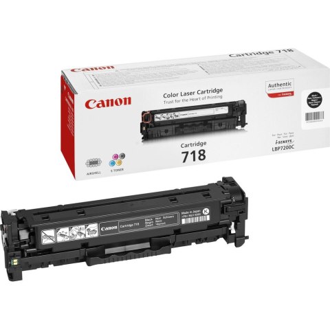 Toner CANON (CRG-718B/2662B002AA) czarny 3400str LBP-7200 Toner CANON (CRG-718B/2662B002AA) czarny 3400str LBP-7200