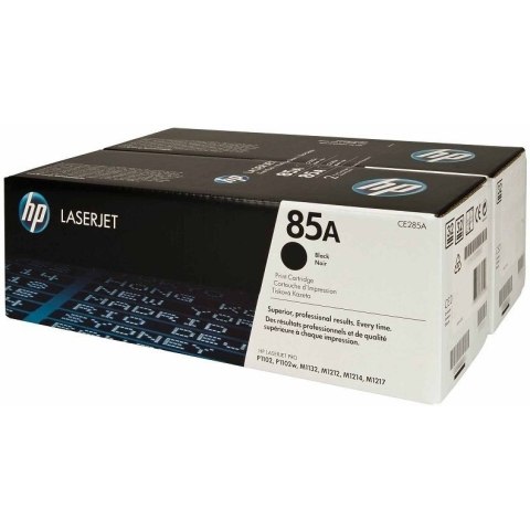 Toner HP 85A (CE285AD) czarny 2x1600str (2szt) P1100/P1102/P1109/M1130/M1132 Toner HP 85A (CE285AD) czarny 2x1600str (2szt) P1100/P1102/P1109/M1130/M1132