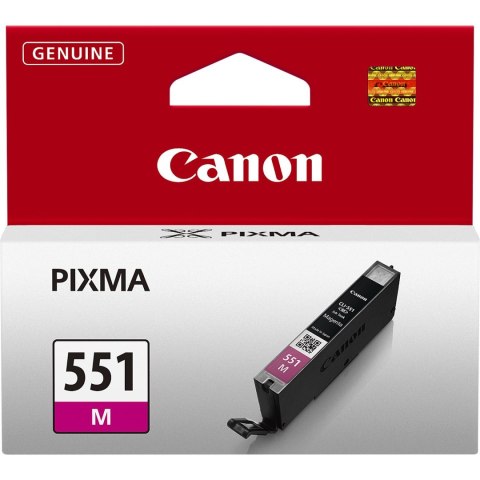 Tusz CANON (CLI-551M/6510B001) purpurowy 333str Tusz CANON (CLI-551M/6510B001) purpurowy 333str