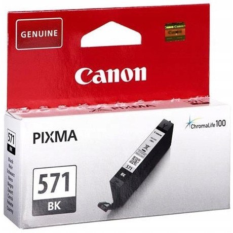 Tusz CANON (CLI-571BK/0385C001) czarny 7ml/376str Tusz CANON (CLI-571BK/0385C001) czarny 7ml/376str