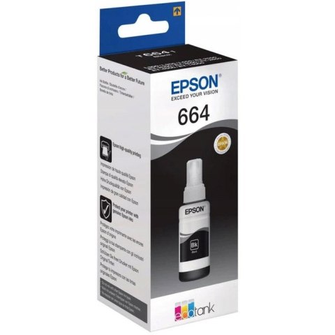 Tusz EPSON (T6641/C13T66414A) czarny 6000str/70ml Tusz EPSON (T6641/C13T66414A) czarny 6000str/70ml
