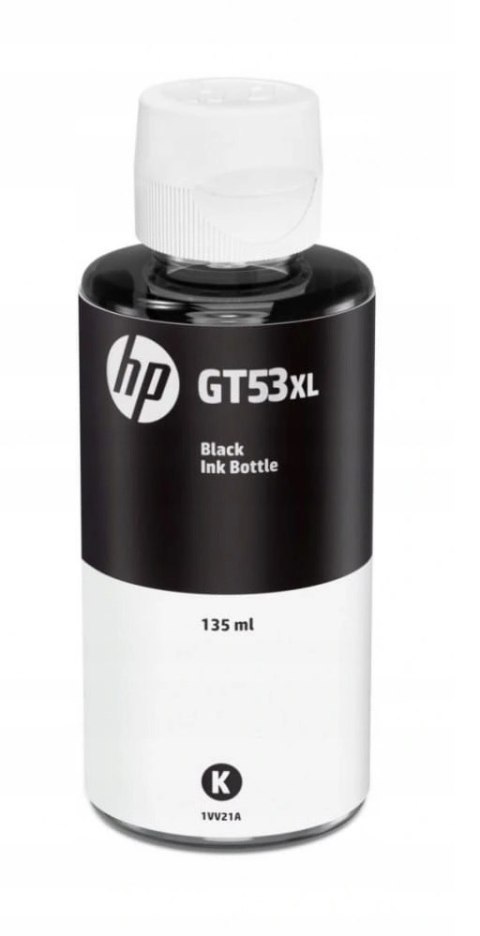 Tusz HP GT53XL (1VV21AE) czarny 135ml Tusz HP GT53XL (1VV21AE) czarny 135ml