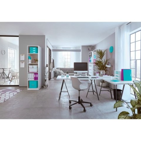 Zegar Leitz WOW, fioletowy 90150062 Zegar Leitz WOW, fioletowy 90150062