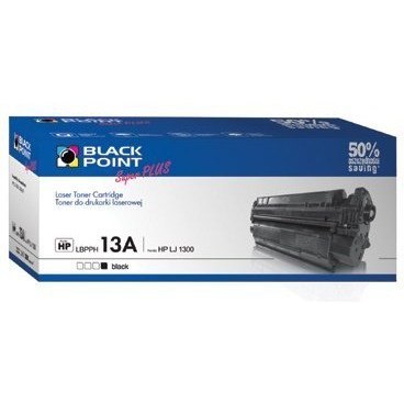 Toner BLACK POINT (LBPPH13A) czarny 3500str zamiennik HP (13A/Q2613A) Toner BLACK POINT (LBPPH13A) czarny 3500str zamiennik HP (13A/Q2613A)