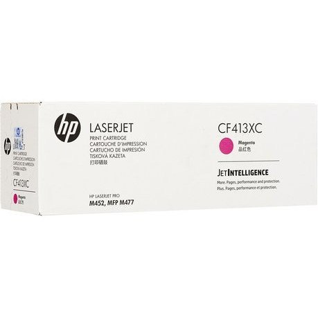 Toner HP 410X (CF413XC) purpurowy 5000str korporacyjny M450/M452/M470/M477 Toner HP 410X (CF413XC) purpurowy 5000str korporacyjny M450/M452/M470/M477