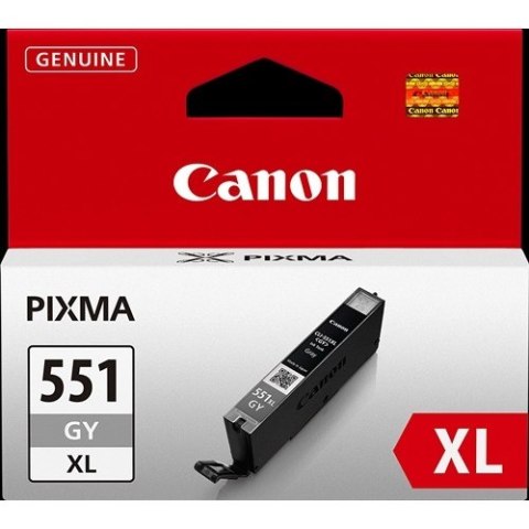 Tusz CANON (CLI-551GY XL/6447B001) szary 11ml Tusz CANON (CLI-551GY XL/6447B001) szary 11ml
