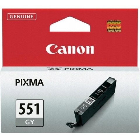 Tusz CANON (CLI-551GY/6512B001) szary 7ml Tusz CANON (CLI-551GY/6512B001) szary 7ml