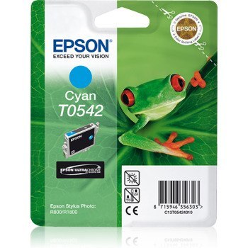 Tusz EPSON (T0542/C13T05424010) niebieski 400str Stylus Photo 800/1800 Tusz EPSON (T0542/C13T05424010) niebieski 400str Stylus Photo 800/1800