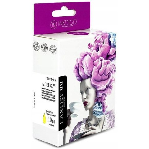 Tusz INKDIGO (BR-3213XY-1) żółty 10ml zamiennik BROTHER (LC3213Y) Tusz INKDIGO (BR-3213XY-1) żółty 10ml zamiennik BROTHER (LC3213Y)