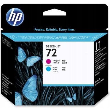Głowica HP 72 (C9383A) niebieski + purpurowy Głowica HP 72 (C9383A) niebieski + purpurowy