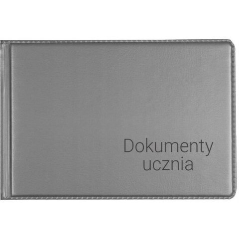 Okładka na dokumenty ucznia SILVER KOD-12-01 BIURFOL Okładka na dokumenty ucznia SILVER KOD-12-01 BIURFOL