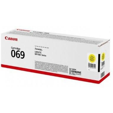 Toner CANON (069Y/5091C002) żółty 1900str Toner CANON (069Y/5091C002) żółty 1900str