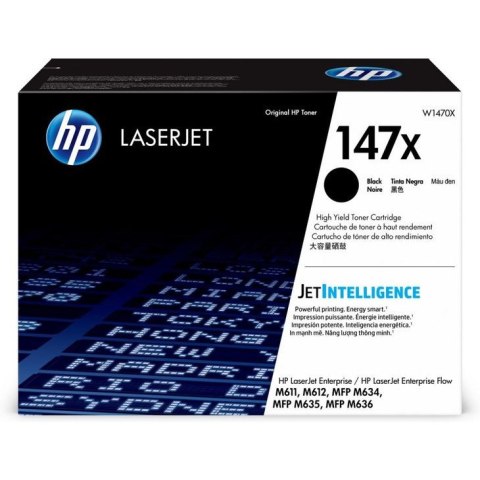 Toner HP 147X (W1470X) czarny 25200str Toner HP 147X (W1470X) czarny 25200str