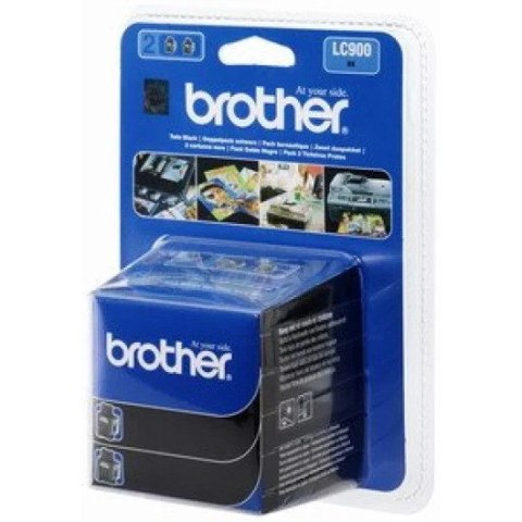 Tusz BROTHER (LC900BKP2) czarny 2x500str (2szt) MFC210C/410CN/5440CN Tusz BROTHER (LC900BKP2) czarny 2x500str (2szt) MFC210C/410CN/5440CN