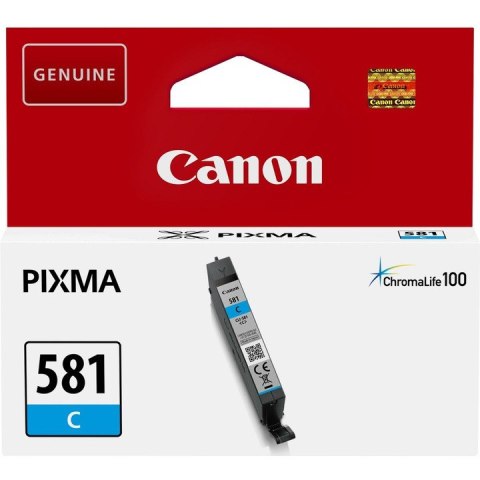 Tusz CANON (CLI-581C/2103C001) niebieski 5,6ml Tusz CANON (CLI-581C/2103C001) niebieski 5,6ml