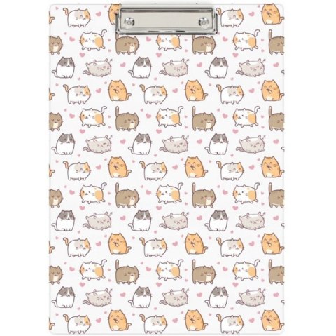 Deska z klipem A4 z nadrukiem KITTENS KHN-01-35 BIURFOL Deska z klipem A4 z nadrukiem KITTENS KHN-01-35 BIURFOL