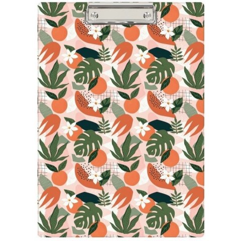 Deska z klipem A4 z nadrukiem TROPICAL KHN-01-43 BIURFOL Deska z klipem A4 z nadrukiem TROPICAL KHN-01-43 BIURFOL