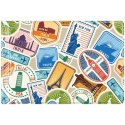Okładka na dokumenty mała z nadrukiem TRAVEL OD-26-44 BIURFOL