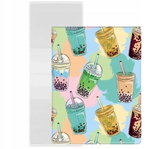 Okładka na dokumenty ucznia pion z nadrukiem BUBBLE TEA OD-21-37 BIURFOL Okładka na dokumenty ucznia pion z nadrukiem BUBBLE TEA OD-21-37 BIURFOL