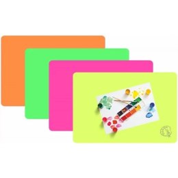 Podkładka na biurko do prac plastycznych 38x56cm A3 8sztuk mix neonowy PS-NEON-A3 BIURFOL