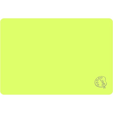 Podkładka na biurko do prac plastycznych 38x56cm A3 neonowy żółty PS-NEON-A3-02 BIURFOL Podkładka na biurko do prac plastycznych 38x56cm A3 neonowy żółty PS-NEON-A3-02 BIURFOL