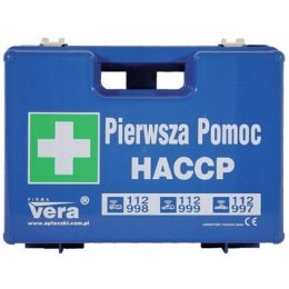 Apteczka pierwszej pomocy z wyposażeniem skrzynka HACCP VERA