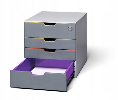 Pojemnik VARICOLOR z 4 szufladkami 760627 DURABLE Pojemnik VARICOLOR z 4 szufladkami 760627 DURABLE